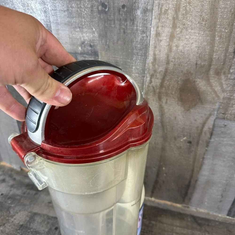 SHARK  NV60 DIRT DUST CUP BIN CANISTER CAN GENUINE OEM PART Red